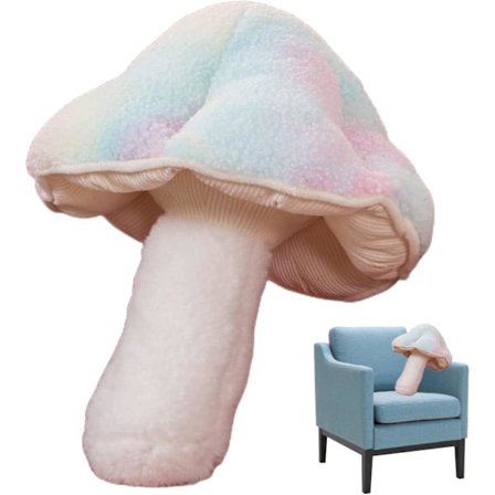 3D Svampe Pude Søde Bløde Gulvpuder Sofa Pude Kreativ