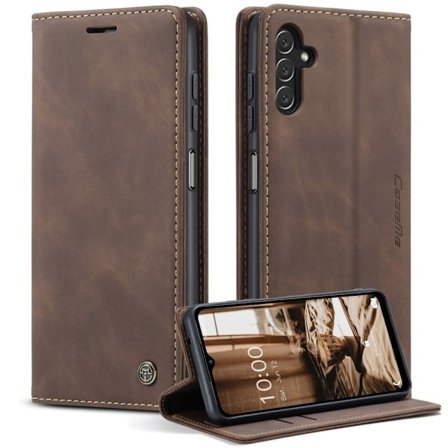 CaseMe Samsung Galaxy A14 Vintage Suojakotelo - Kahvi