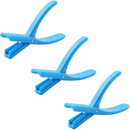 Hummer Skalkniv, Robust og Praktisk Hummer Skalkniv, Smidig og Smart Skalldyrsskreller for Hjemme- og Restaurantbruk (Blå, 3-pakning)