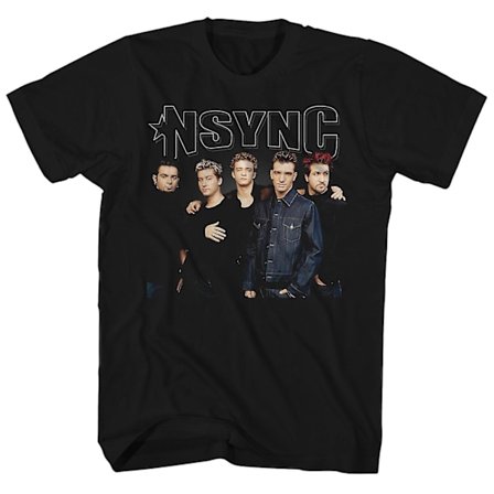 *NSYNC T-skjorte Gruppebilde NSYNC Skjorte