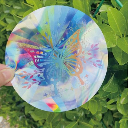 Elektrostatisk klistermærke Glasklistermærke 01 01