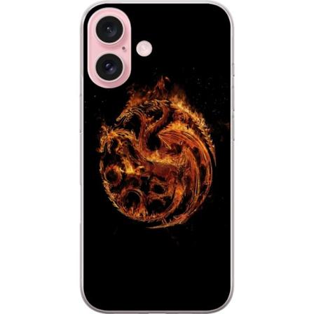 Apple iPhone 16 Gjennomsiktig deksel House of the Dragon
