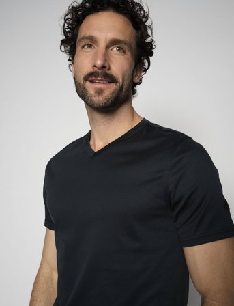 Mos Mosh Gallery Mmgperry V-Ss Tee - Black - S