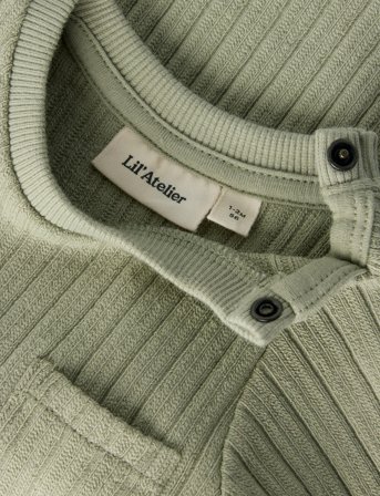 Lil'Atelier Nbmtao Ls Slim Body Lil - Green - 80