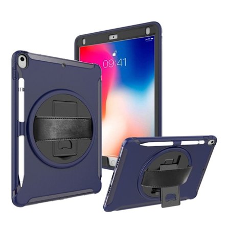 iPad Pro 10,5 360 graders hybridfodral - Mörkblå