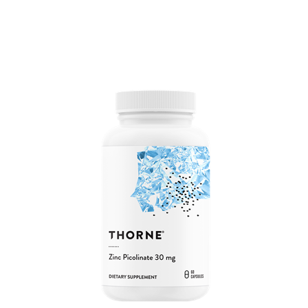 Thorne Research Inc. Zinkpikolinat 30 mg 60 kapslar