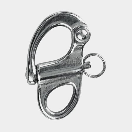 Skothake, öga rostfri 50 mm