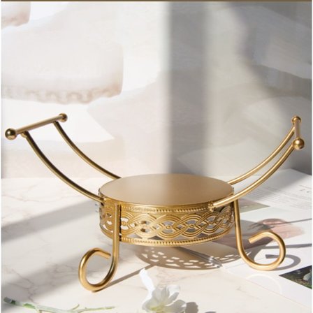 Smyckeshållare, fruktfat förvaringsdekoration ljusstake (e