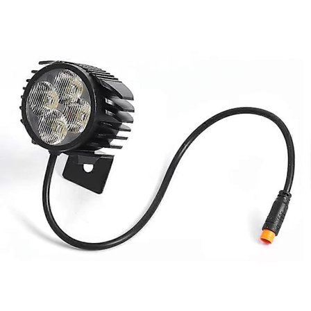 Elektrisk sparkesykkel LED-frontlykt for Kukirin G2 Pro, styrefrontlykt, enkel installasjon, forbedret synlighetstilbehør