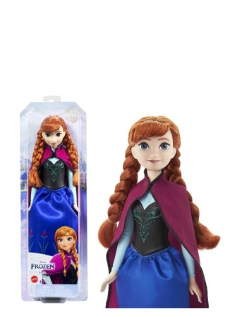 Disney Frozen Anna Fashion Doll And Accessory Toy Inspired By The Movie Patterned Disney Frozen