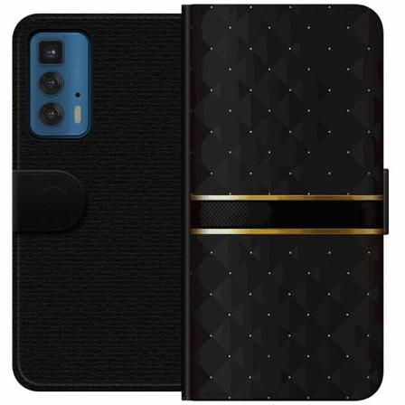 Motorola Edge 20 Pro Plånboksfodral Golden Stripes
