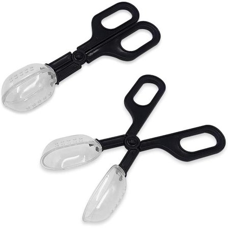 2 stk. Reptil Foderklemmer Bille Øgle Insekt Fangst Tænger Til