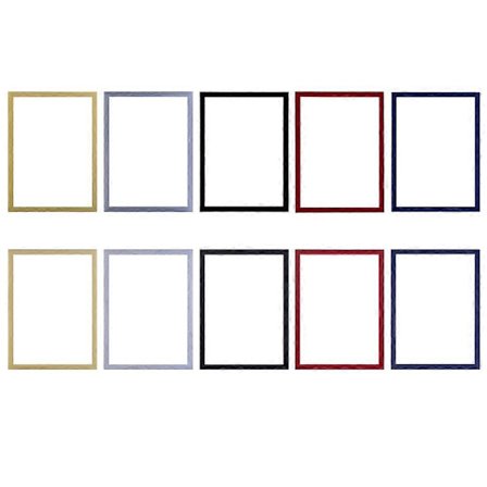 Magnetisk ramme for diamantmaling, kompatibel med plakater, bilder, selvklebende DIY-kunst, veggdekorasjon, ny