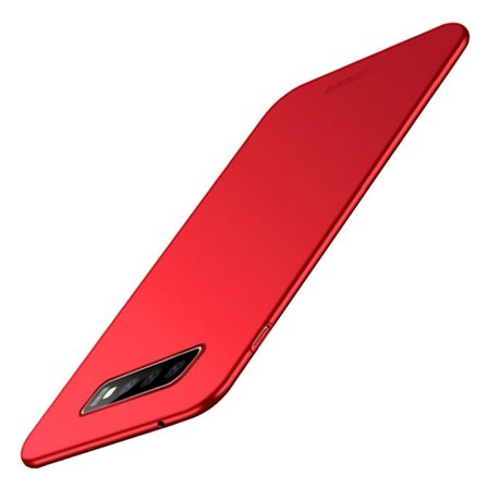 MOFI Shield Samsung Galaxy S10 ultra ohut matta suojakotelo - Punainen