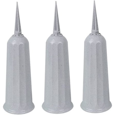 5 stk. Gravlund Kegle Vase Gressplen Blomsterholder Med Jordspyd Gravstein Blomsterbeholder, Gravlund Kegle