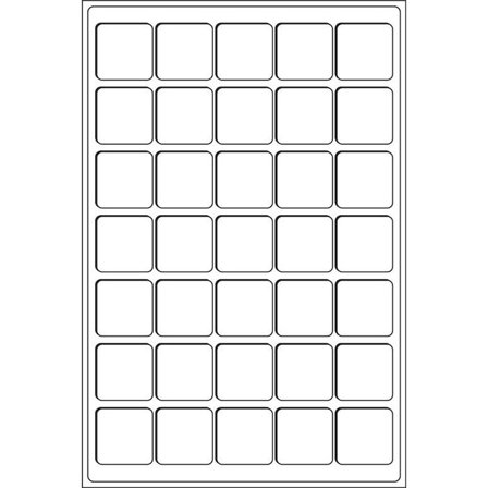 Leuchtturm Møntindsats til kuffert - Blå - 35 inddelinger