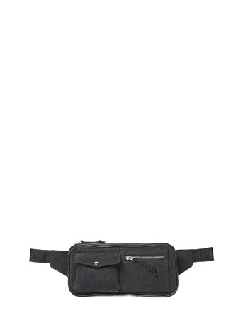 Boutique Washed Carni Bag Black Mads Nørgaard