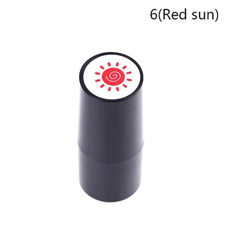 1 stk Golfballstempel Marker Ulike mønstre Hurtigtørkende Langvarig