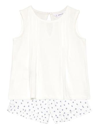Printed Short Pyjamas Patterned Mango