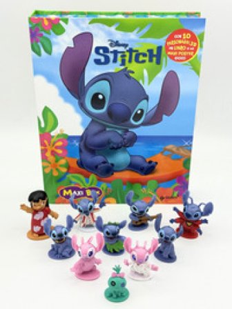 Stitch. Maxi box. Ediz. a colori. Con 10 personaggi 3D. Con poster gioco Walt Disney