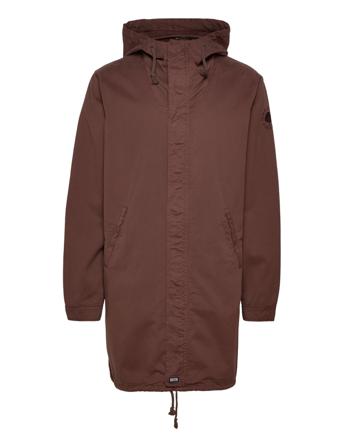 Maxi Anorak Parka Jakke Brun R-Collection