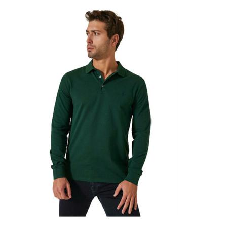 Ralph Lauren, Longsleev Polo Zielony, Mężczyzna, Rozmiar: L