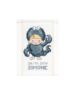 Broderipakke Veggteppe Skorpion - Permin