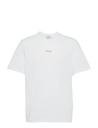 T-Shirt T-shirts Short-sleeved Hvit MSGM