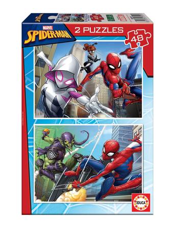 Educa 2X48 Spider-Man Patterned Educa