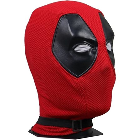 Halloween Dead Pool -naamio, Superhero Wade Winston Wilson neulottu naamio ylellinen todellisuuskypärä Halloween Cosplay -juhlatarvikkeet aikuisille