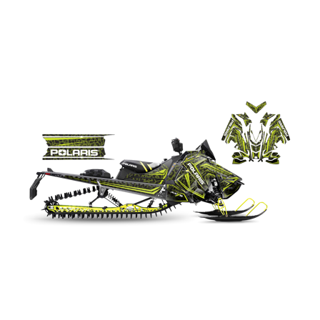 Dekalkit SweTown Rapid Racer - Polaris Axys 800 SKS 155 2016-2020