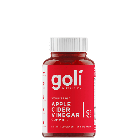 Goli Æblecidereddike 60 Gummies