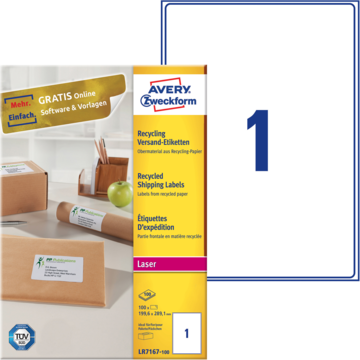 Adresseetiketter 199,6x298,1 m