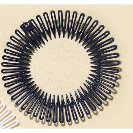 Zic zac diadem i plast (8 färg val)