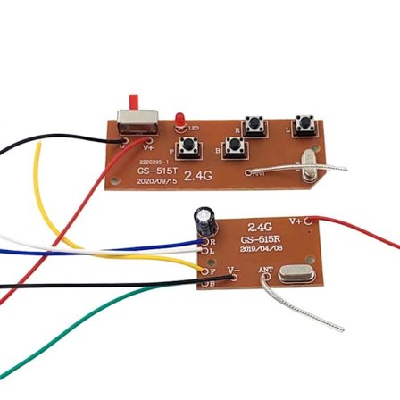 2 par RC kontrollkort RC senderkort fjernkontroll