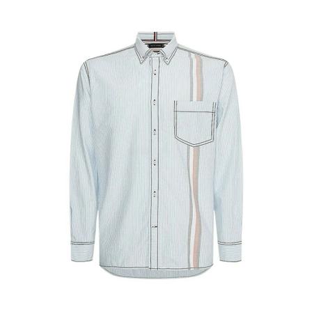 Tommy Hilfiger Relaxed Fit shirt at ithaca , Blauw , Heren , Maat: XS