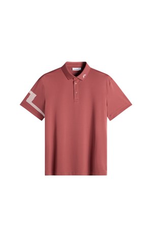 J.Lindeberg - Heath Polo - Golf - Brown - Men - XL
