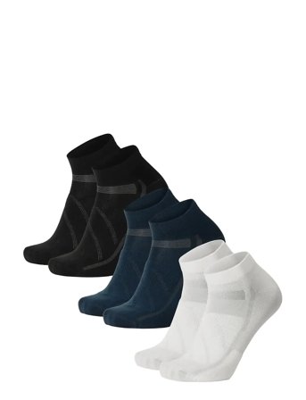 Danish Endurance | Cycling Low-Cut Socks 3-Pack | 43-47