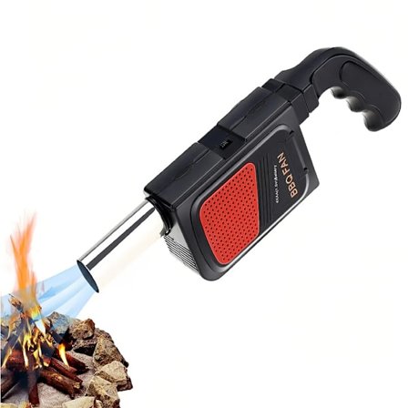 Bärbar Handhållen Elektrisk BBQ Matlagningsfläkt Luftblåsare Eldbälg Verktyg för Utomhuscamping Matlagning Picknick Grill
