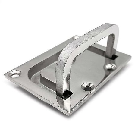 Rustfrit stål 316 forsænket løftering luge træk håndtag skab båd