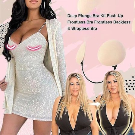 Framlös BH Rygglös Strapless BH