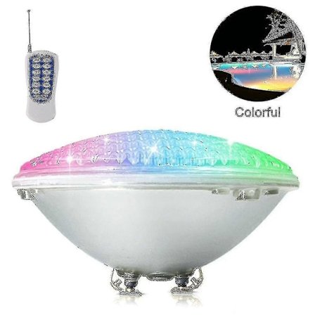 Led Pool Belysning, 18w Par56 Rgb Simbassäng Lampa Erwater Spotlight