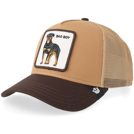 Goorin - Beige trucker Cap - Bad Boy Heat/Ground A-Frame Trucker @ Hatstore