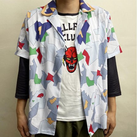 Stranger Things Hellfire Club Langermet T-skjorte for menn og kvinner 4XL[ZHE]