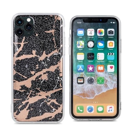 iPhone 11 - Trendy Marmur Skal - Svart