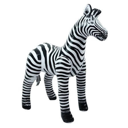 Simuleringsdyr Oppblåsbar ballongmodell ZEBRA ZEBRA