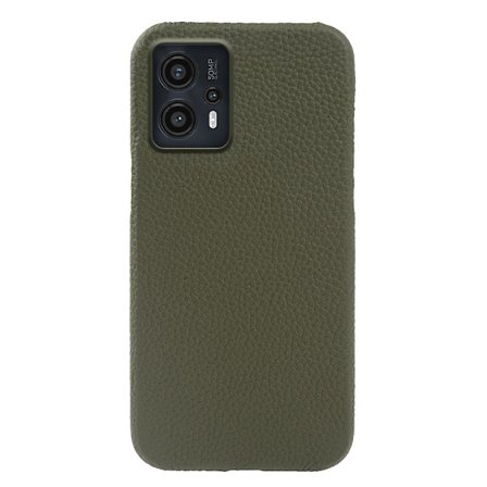 Cover till Motorola Moto G13 4g, Litchi Texture Äkta koläder+pc Magnetisk phone case