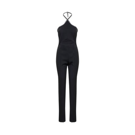 Msgm Jumpsuits Sort, Dame Buksedragter