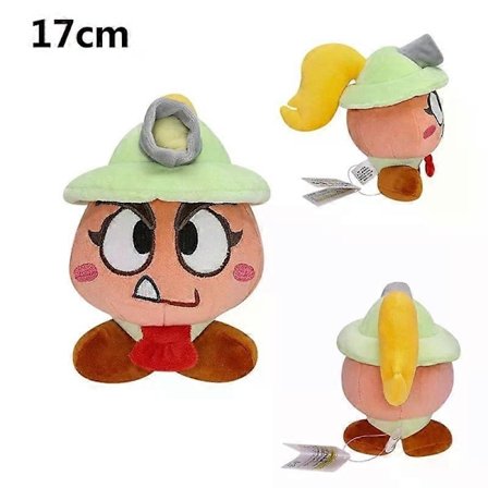 Tegneserie Super Mario Plysj Wonder Shy Guy Super Star Cheep Chomp Bombette Anime Kosedukke Peluche leker Barn Bursdag Julegave-Perfekt