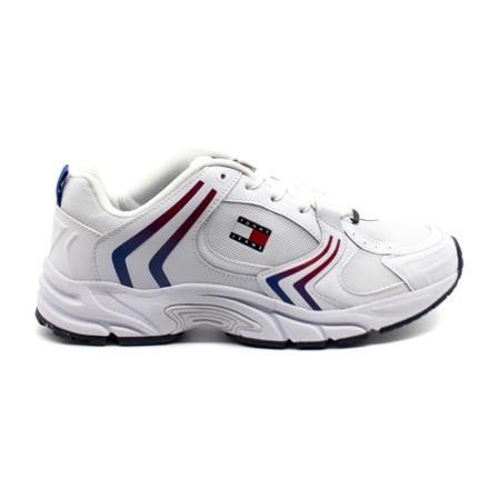 Tommy Hilfiger, City Runner Sneakers Wit, Heren, Maat:44 EU